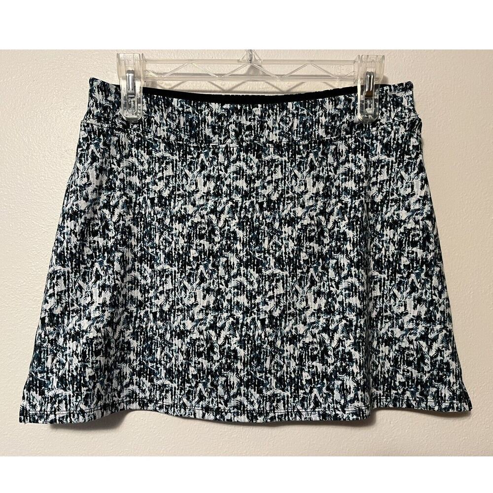 Tranquility Colorado Clothing Golf Skort Stretch Knit Skirt Blue Womens Small